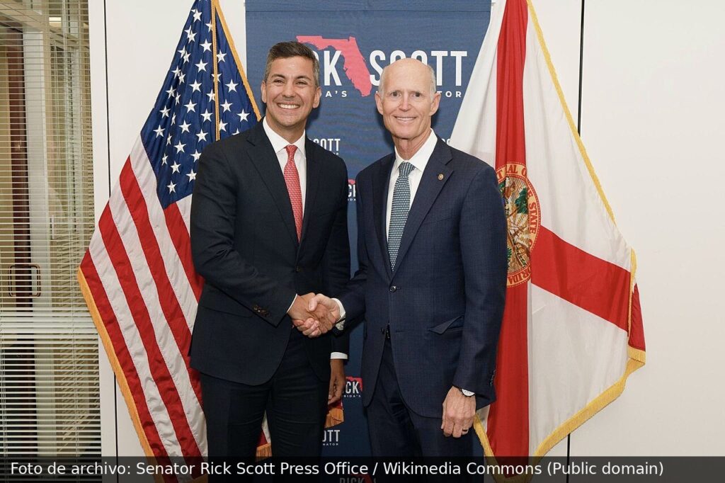 Foto de archivo: Senator Rick Scott Press Office / Wikimedia Commons (Public domain)