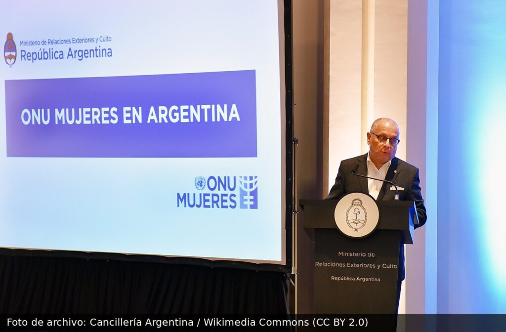 Foto de archivo: Cancillería Argentina / Wikimedia Commons (CC BY 2.0)