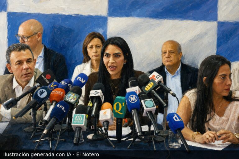 Ilustración: La PUD ratificó a María Corina Machado como su candidata y pidió garantías para sus derechos políticos
