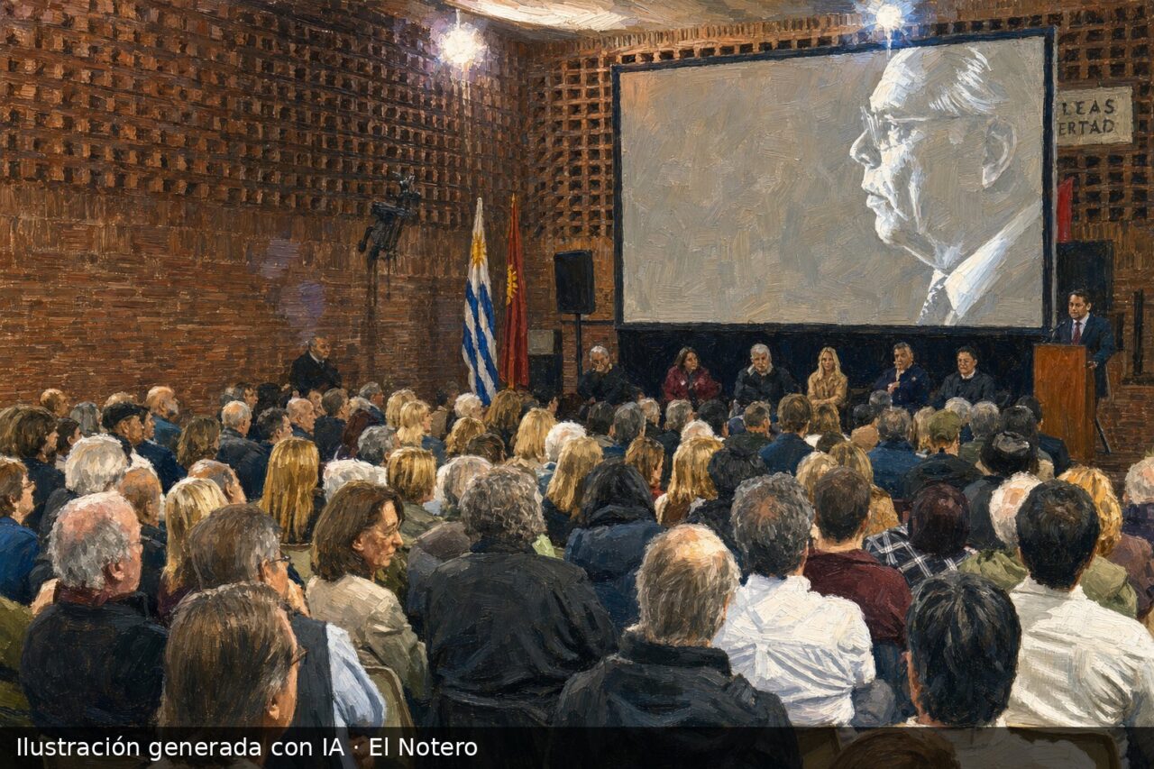Ilustración: El Partido Colorado recordó a Jorge Batlle al cumplirse 10 años de su muerte