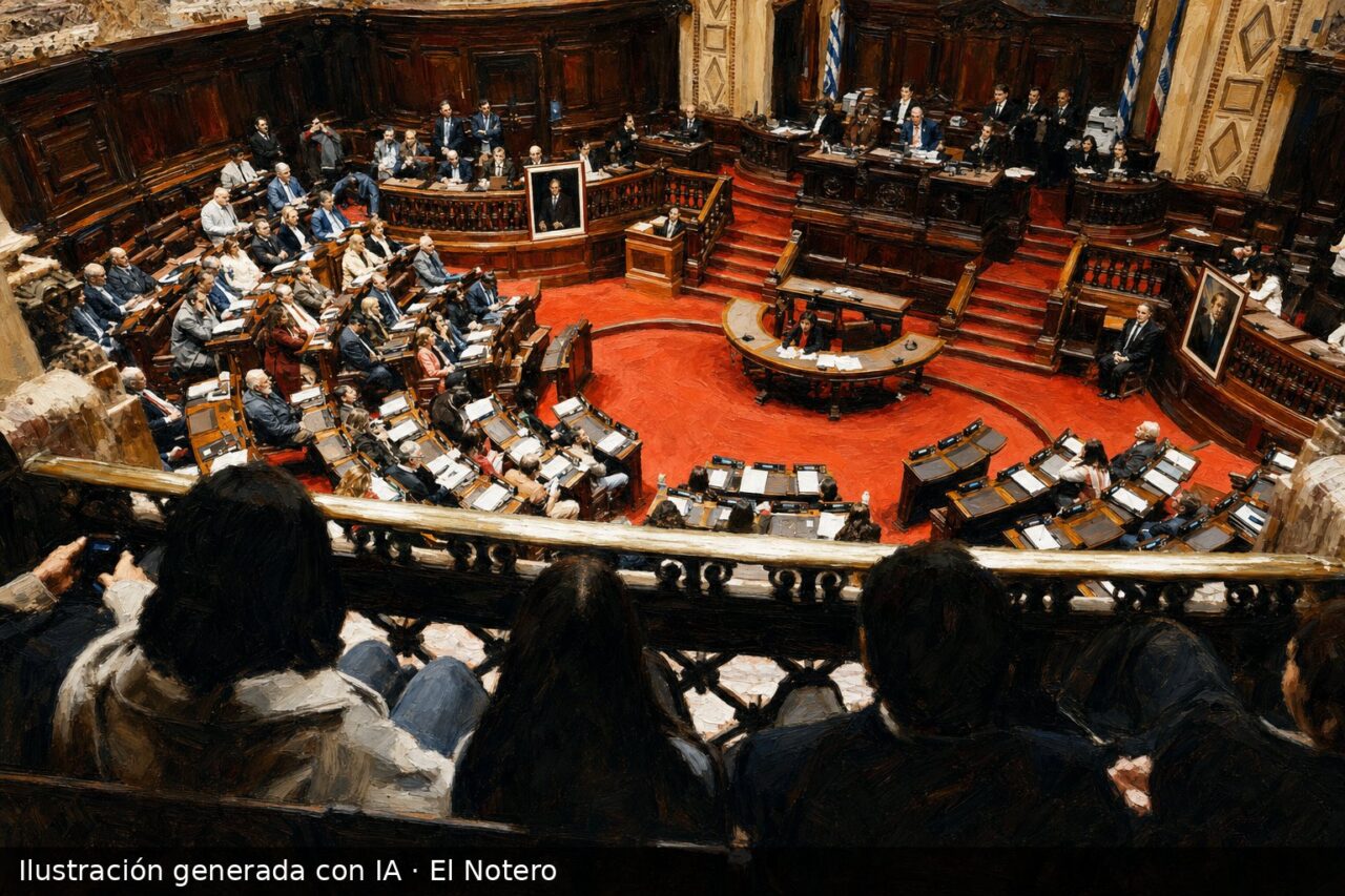 Ilustración: Diputados uruguayos encaran un cierre de año con foco en competitividad e interpelaciones