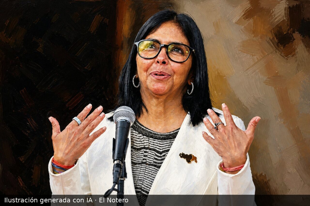 Ilustración: Delcy Rodríguez habló de elecciones en Venezuela sin fijar fecha y condicionó el proceso a reformas