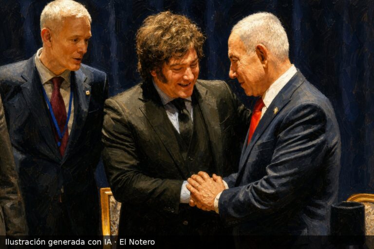 Ilustración: Milei felicitó a Netanyahu tras la elección en Israel, con un escenario aún abierto para formar gobierno